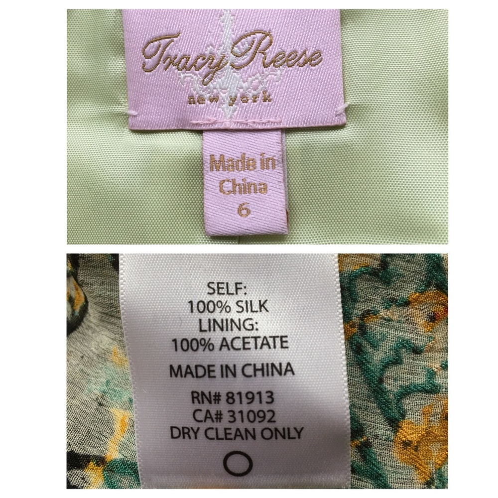 ⭐️Tracy Reese Silk Print Removable Strap Camisole - Picture 3 of 8